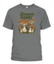 Shroom Daddy Funny Mushroom Foraging Shirt – Retro Cottagecore Goblincore Aesthetic Tee