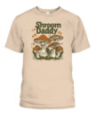 Shroom Daddy Funny Mushroom Foraging Shirt – Retro Cottagecore Goblincore Aesthetic Tee