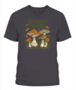 Shroom Daddy Funny Mushroom Foraging Shirt – Retro Cottagecore Goblincore Aesthetic Tee