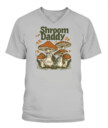 Shroom Daddy Funny Mushroom Foraging Shirt – Retro Cottagecore Goblincore Aesthetic Tee