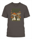 Shroom Daddy Funny Mushroom Foraging Shirt – Retro Cottagecore Goblincore Aesthetic Tee