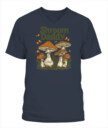 Shroom Daddy Funny Mushroom Foraging Shirt – Retro Cottagecore Goblincore Aesthetic Tee
