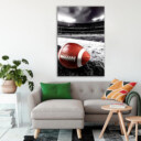 American Football Stadium Poster – Sports Wall Art for Fans & Athletes
