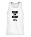 Sorry Can’t Rugby Bye Shirt – Funny Unisex T-Shirt & Tank Top for Rugby Lovers