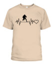 Rugby Heartbeat Love Shirt – Unisex T-Shirt & Tank Top for Rugby Fans & Players