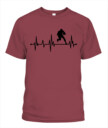 Rugby Heartbeat Shirt – Unisex T-Shirt & Tank Top for Rugby Players & Fans