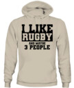 Unisex Rugby Player Hoodie Sweatshirt – Vintage Sports Graphic Pullover for Fans & Athletes