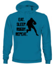 Unisex Rugby Player Impact Hoodie Sweatshirt – Dynamic Sports Graphic Pullover for Athletes and Fans