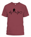 Rugby Heartbeat Love Shirt – Unisex T-Shirt & Tank Top for Rugby Fans & Players