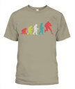 Colorful Rugby Evolution Shirt – Unisex T-Shirt & Tank Top for Rugby Fans and Players
