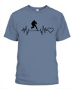 Rugby Heartbeat Love Shirt – Unisex T-Shirt & Tank Top for Rugby Fans & Players
