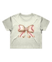 Baseball Bow Cropped T-Shirt for Women | Sporty & Stylish Tee