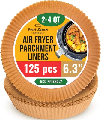 Natural, Unbleached Air Fryer Paper Liners, Safe for Health.