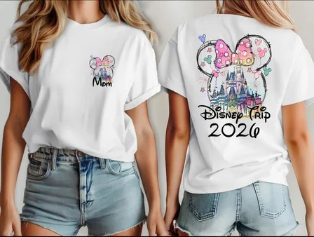 Family Vacation 2026 Graphic T-Shirt – Matching Family Trip Unisex Travel Tee