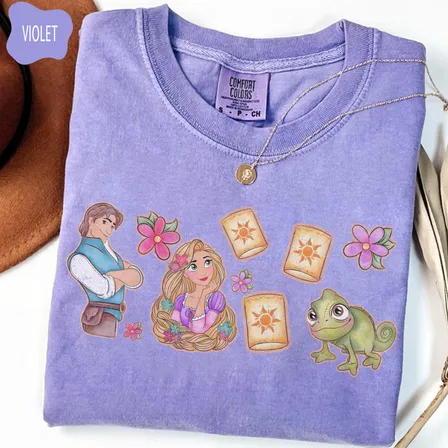 Retro Fairytale Princess Shirt, Vintage Fantasy Vacation Graphic Tee