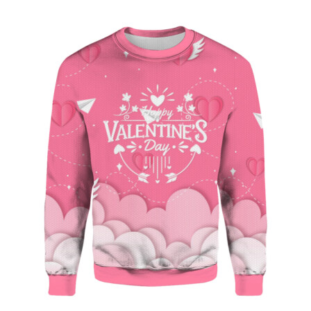 Unisex Valentine's Ugly Sweater - Funny & Cozy Holiday Sweatshirt