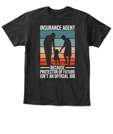 🛡️ "Insurance Agent – Protector of the Future" Kids' Inspirational T-Shirt