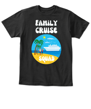 🚢 Family Cruise Squad – Kids’ Vacation T-Shirt 🌴