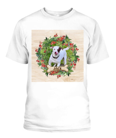 🐶 "Custom Pet Portrait – Personalized Dog Lover T-Shirt" 🐾
