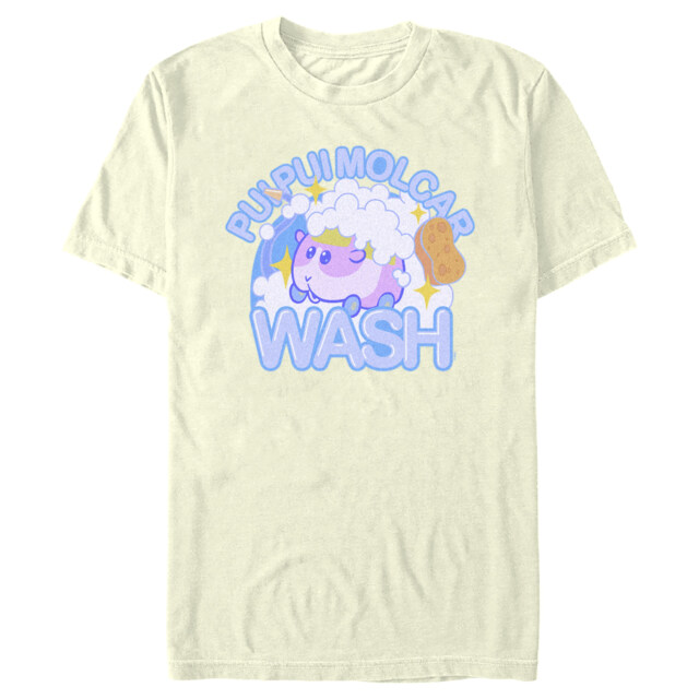 Men's Pui Pui Molcar Car Wash Logo  Adult T-Shirt