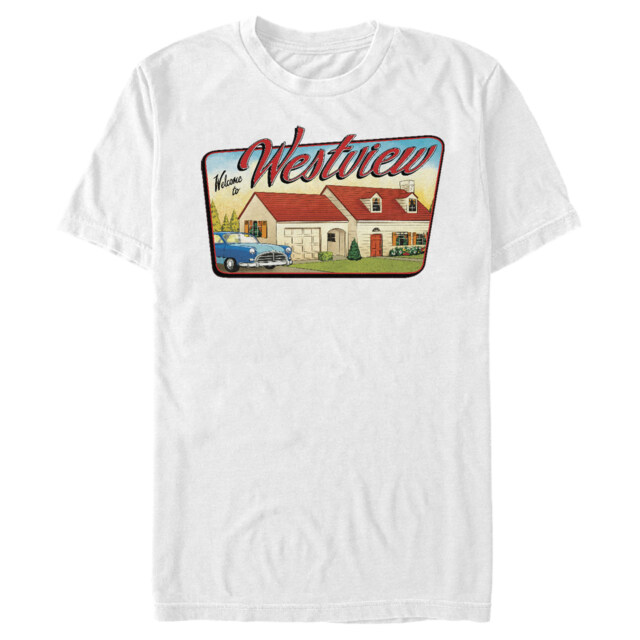 Men's Marvel WandaVision Welcome to Westview  Adult T-Shirt