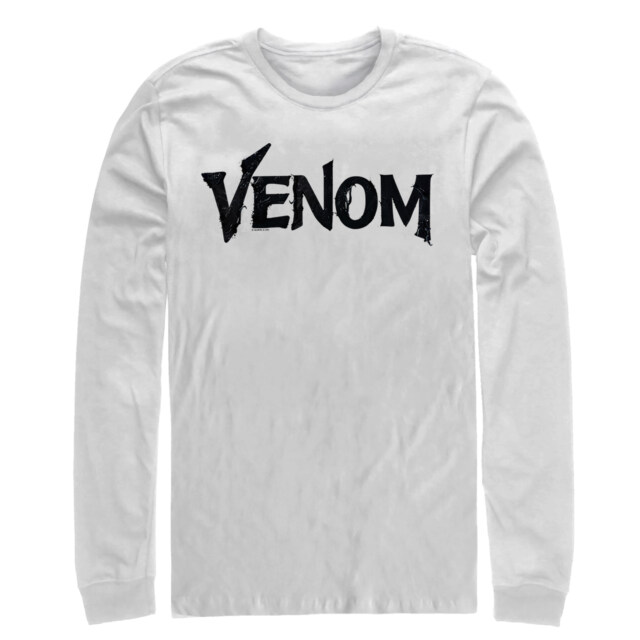 Men's Marvel Venom Film Contagious Logo  Adult Long Sleeve Shirt