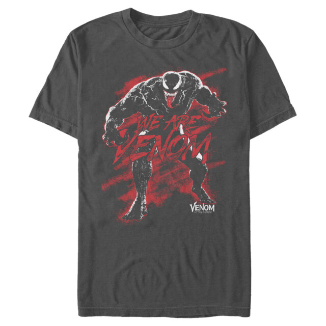 Men's Marvel Venom: Let There be Carnage We are Venom Red  Adult T-Shirt