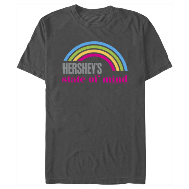 Men's HERSHEY'S State of Mind Rainbow  Adult T-Shirt