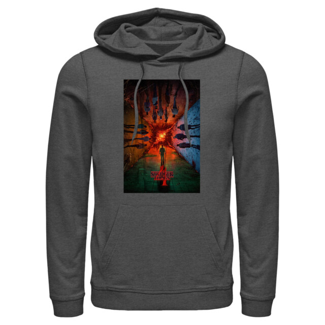 Men's Stranger Things The Rift Has Many Dimensions Poster  Adult Pull Over Hoodie