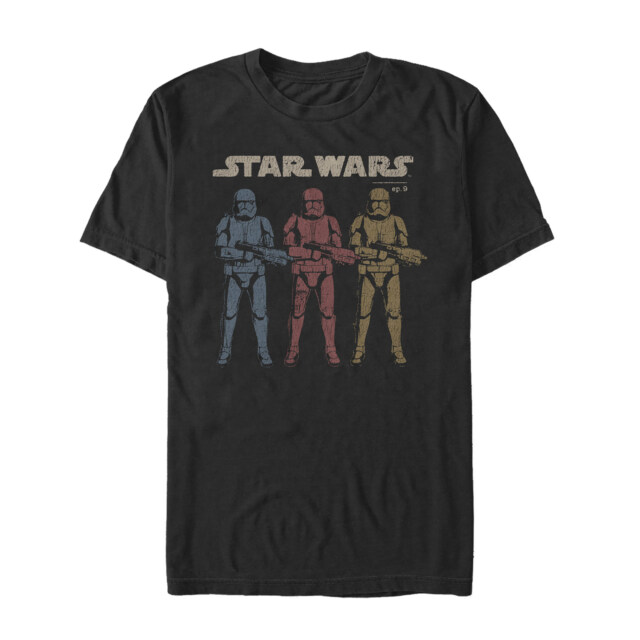 Men's Star Wars: The Rise of Skywalker Stormtrooper Trio  Adult T-Shirt