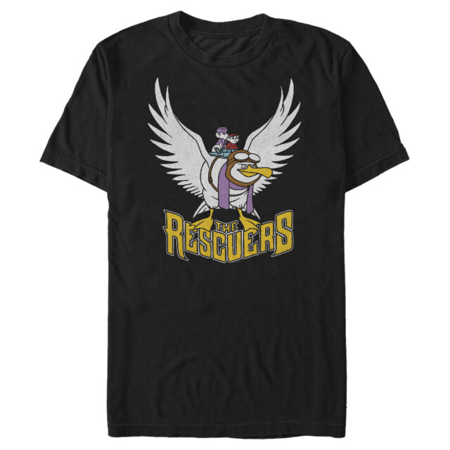 Men's The Rescuers Down Under Wilbur Flight  Adult T-Shirt