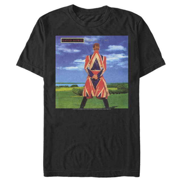 Men's David Bowie Earthling  Adult T-Shirt