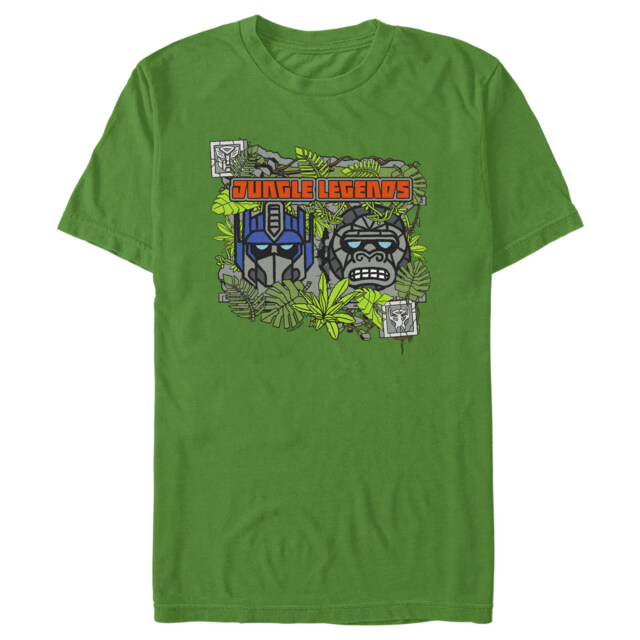 Men's Transformers: Rise of the Beasts Jungle Legends  Adult T-Shirt