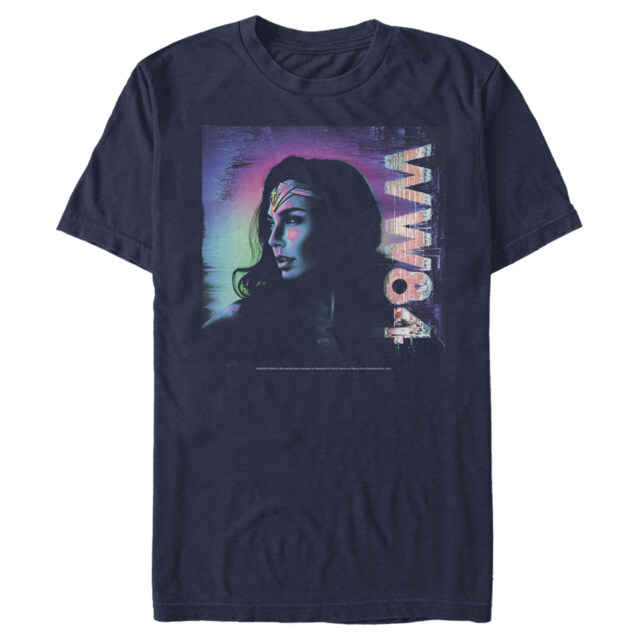 Men's Wonder Woman 1984 Glitch  Adult T-Shirt