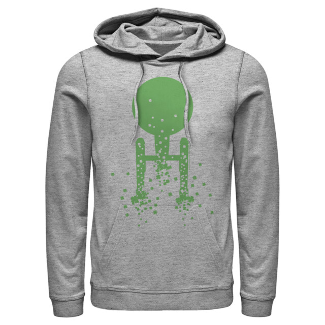 Men's Star Trek St. Patrick's Enterprise Clover Fill  Adult Pull Over Hoodie