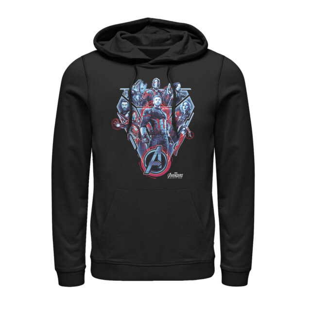 Men's Marvel Avengers: Infinity War Armor  Adult Pull Over Hoodie
