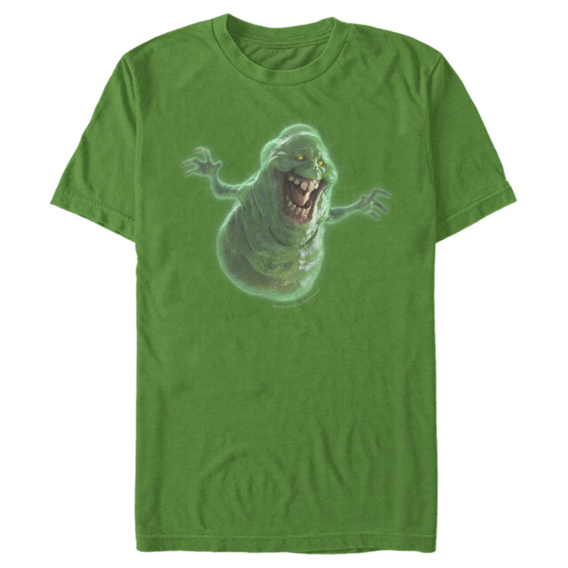 Men's Ghostbusters Realistic Slimer  Adult T-Shirt