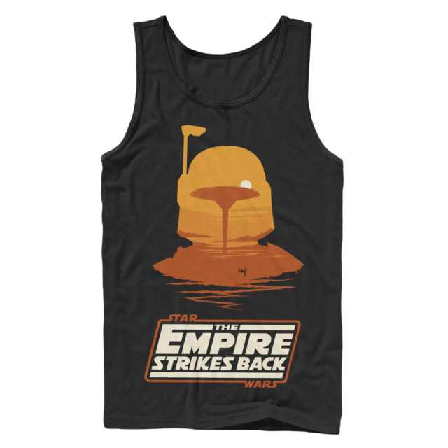 Men's Star Wars Cloud City Boba Fett  Adult Tank Top