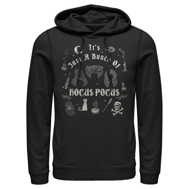 Men's Disney Hocus Pocus Spooky Icons  Adult Pull Over Hoodie
