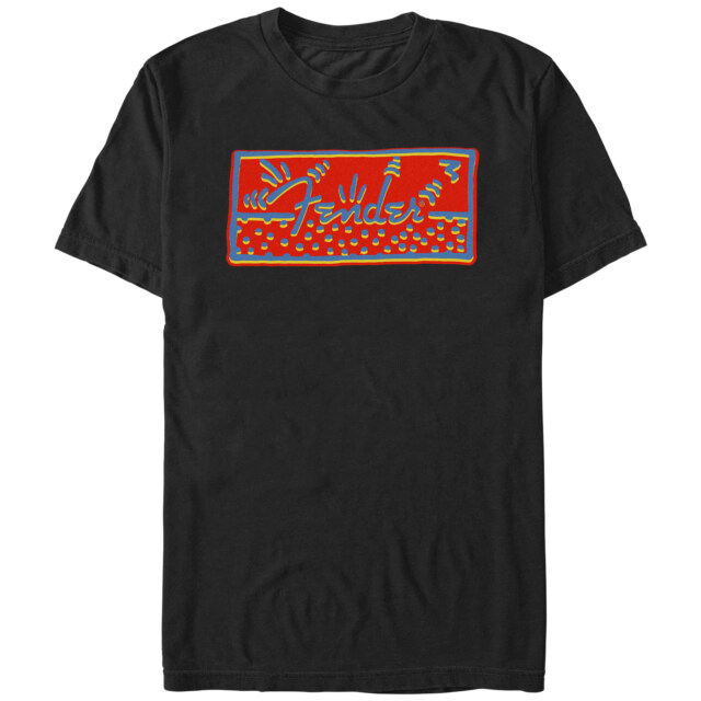 Men's Fender Abstract Logo  Adult T-Shirt