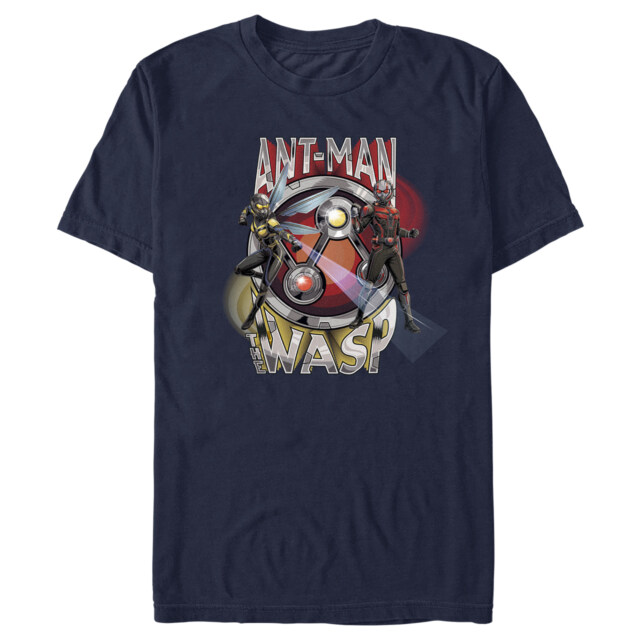 Men's Ant-Man and the Wasp: Quantumania Heroes Logo  Adult T-Shirt