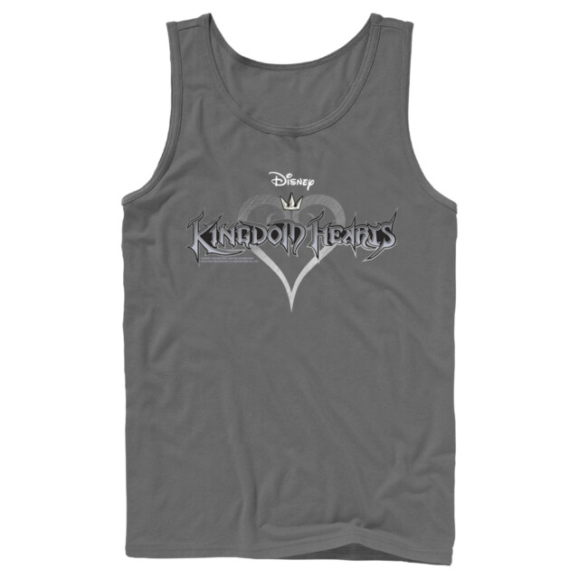 Men's Kingdom Hearts 1 Game Logo  Adult Tank Top