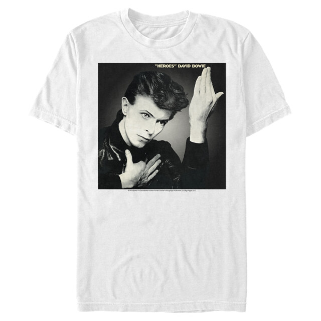 Men's David Bowie Heroes  Adult T-Shirt
