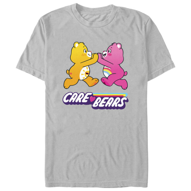 Men's Care Bears Excited Bears  Adult T-Shirt