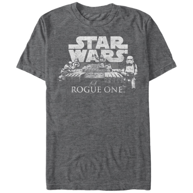 Men's Star Wars Rogue One Stormtrooper Tank Scene Logo  Adult T-Shirt