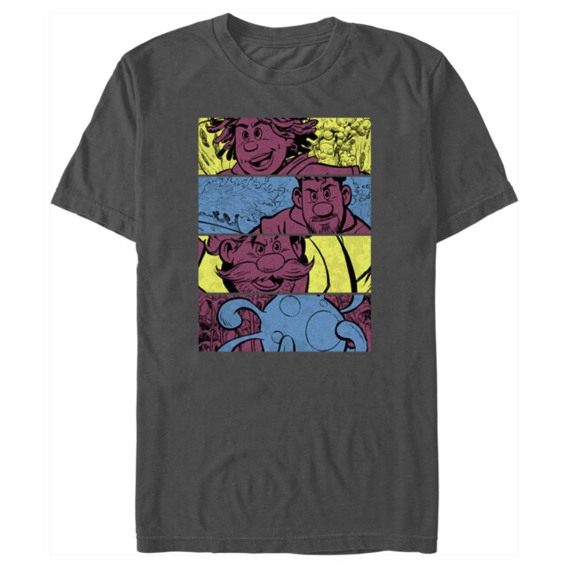 Men's Strange World Clade Family Comic Strips  Adult T-Shirt