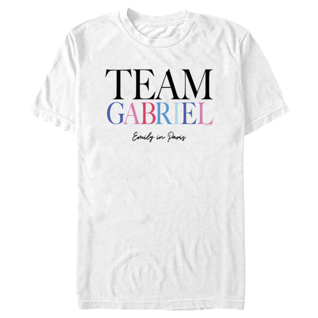Men's Emily in Paris Team Gabriel  Adult T-Shirt