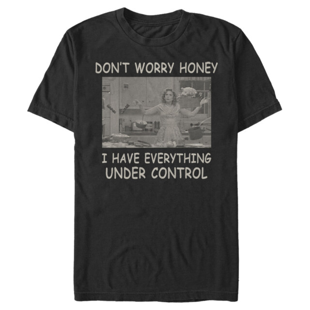 Men's Marvel WandaVision Everything Under Control  Adult T-Shirt