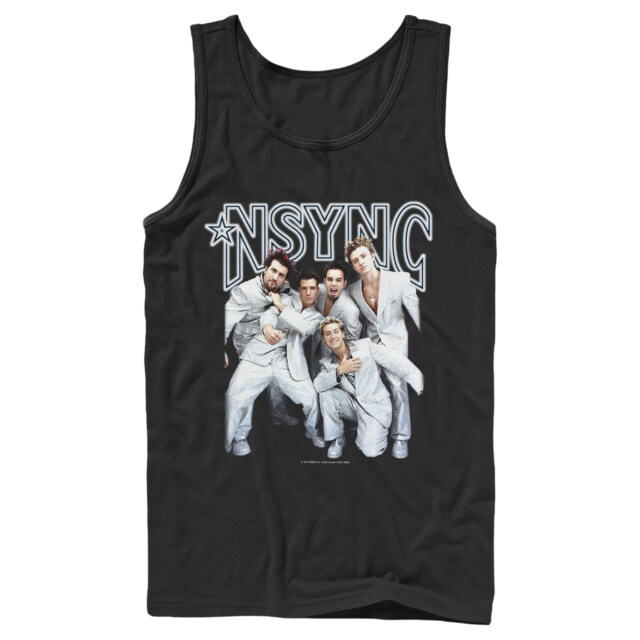 Men's NSYNC Matching Suits  Adult Tank Top