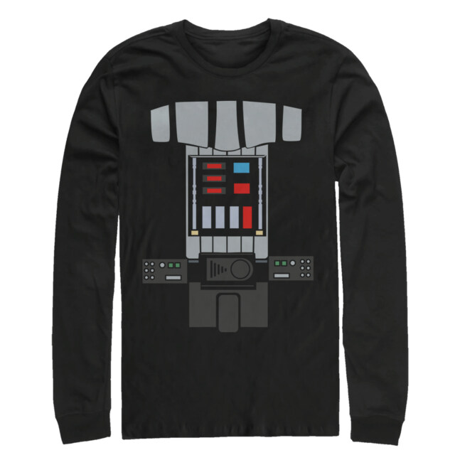 Men's Star Wars Becoming Darth Vader  Adult Long Sleeve Shirt